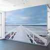 Wall Mural The bridge - Peel and Stick Fabric Wallpaper for Interior Home Decor