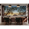 Wall Mural Lake pier - Self Adhesive Wall Art Removable Wallpaper