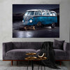Wall Mural VW Kleinbus - Peel and Stick Fabric Wallpaper for Interior Home Decor