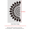 Decorative Mandala Stencil Betul for Furniture, Floors and DIY Decor