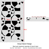 Allover Stencil Astakos - Reusable stencils for walls - Easy DIY home decor