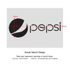 Pepsi cola stencil for wall art craft DIY decor