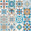 Decorative Tiles Stickers Motril - Pack of 16 tiles - Tile Decals Art for Walls Kitchen