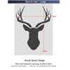 Deer Head Stencil for Decorative stencils DIY Easy home decor Nursery