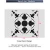 Wall Stencils Tile Stencil for Home Makeover DIY Decor Reusable Template V0032