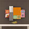 Italian Tiles Stickers - Pack of 9 tiles - Tile Decals Art for Walls Kitchen backsplash Bathroom