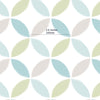 Diamond Circle 01 Peel & Stick Repositionable Fabric Wallpaper