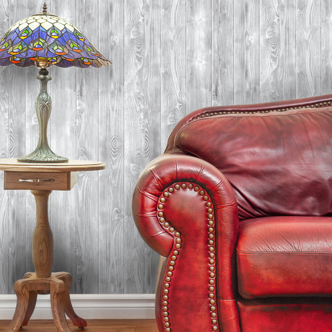 Wood Pattern 02 Peel & Stick Repositionable Fabric Wallpaper