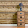 Wooden Plank Pattern Self adhesive Peel & Stick Repositionable Fabric Wallpaper