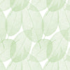 Leaf Pattern Sora Self adhesive Peel & Stick Repositionable Fabric Wallpaper