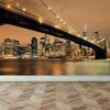 Wall Mural New York Skyline, Peel and Stick Fabric Wallpaper for Interior Home Decor