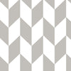 Retro Herringbone Pattern Peel & Stick Repositionable Fabric Wallpaper