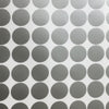 Silver Wall Vinyl Decal Dots (210 Decals) Vinyl Polka Dot Round Sticker