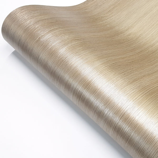 Metallic Embossed Wood Texture Peel and Stick Wallpaper Axim