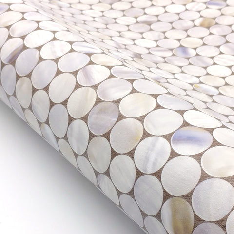 Circle Tile Pattern Wallpaper Peel And Stick Wallpaper Self-adhesive