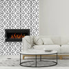 Geometric Modern pattern wallpaper Ritchie, peel and stick wall mural Fabric Wallpaper