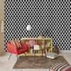 Moroccan Arches Pattern Welkom Peel & Stick Removeable Fabric Wallpaper