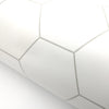 Peel and Stick Pvc Foaming Wallpaper Hexagon Tile Ambila 19.6" x 78.7"