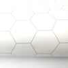 Peel and Stick Pvc Foaming Wallpaper Hexagon Tile Ambila 19.6" x 78.7"