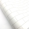 Peel and Stick Pvc Foaming Wallpaper Subway Tile Evato 19.6" x 78.7"