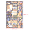 Non-Adhesive Decorative Privacy Window Film Static Cling Konya 24" x 40"