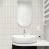 Peel and Stick Pvc Foaming Wallpaper Vertical Tile Ferney 19.6" x 78.7"