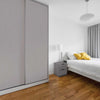 Matte Gray Wallpaper Painted Look Wood Grain Self Adhesive Paper