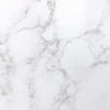 Marble Contact Paper Peel & Stick - White Glossy 24" x 78.7" Roll, Self-Adhesive, Removable Vinyl Film