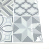 Peel and Stick Tile Stickers Pack of 5 Ranua Gray, Self Adhesive