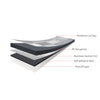 Peel and Stick Metal Backsplash Tile Astara, Aluminum Surface for Wall Decor Kitchen Wall