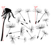 Dandelion Vinyl Wall decal for Nursery Living Space Decor Art Graphics