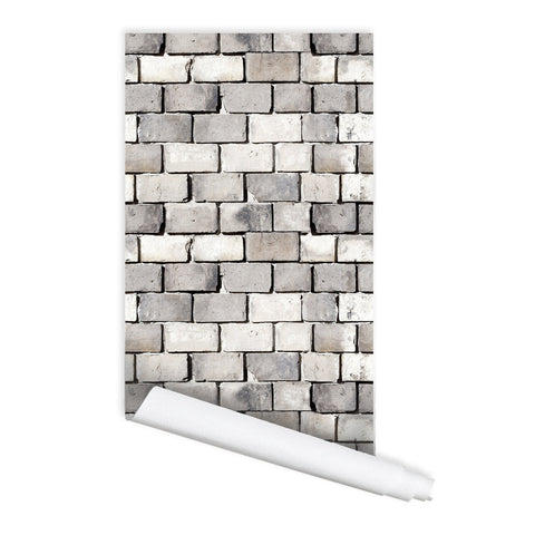 Create a Classic Bricklaying Pattern with Lotty Self-adhesive Wallpaper