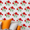 Turkish Poppy Wall Stencil - Stylize your home DIY projects with a timeless floral design perfect for enhancing your home improvement