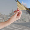 One Way Gold Mirror Window Film 39.3" x 78.7" - Reflective Tint for Daytime Privacy Self-Adhesive
