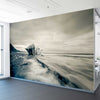 Wall Mural Defeated By the Sea - Peel and Stick Fabric Wallpaper for Interior Home Decor