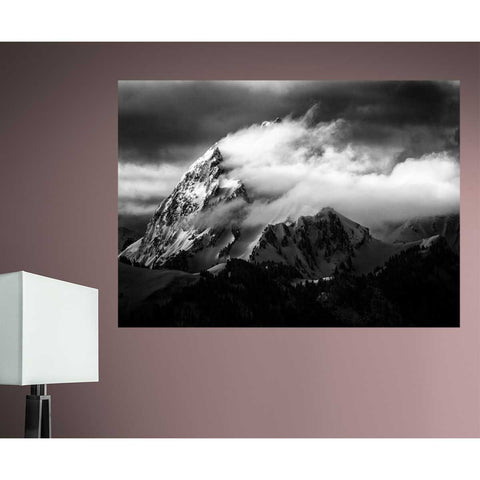 Wall Mural Rock and wind - Peel and Stick Fabric Wallpaper for Interior Home Decor