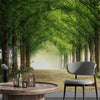 Wall Mural Metasequoia Road - Self Adhesive Wall Art Removable Wallpaper