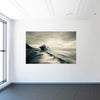 Wall Mural Defeated By the Sea - Peel and Stick Fabric Wallpaper for Interior Home Decor