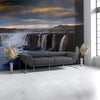 Wall Mural Midsummer Night - Peel and Stick Fabric Wallpaper for Interior Home Decor