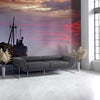 Wall Mural The Dark Traveler - Peel and Stick Fabric Wallpaper for Interior Home Decor