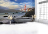 Wall Mural Golden Gate Bridge - Peel and Stick Fabric Wallpaper for Interior Home Decor