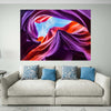 Wall Mural Magical Lower Antelope Canyon - Peel and Stick Fabric Wallpaper for Interior Home Decor