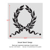 Laurel Wreath Leaf Stencils Country French stencil for Home Interior Decor