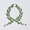 Laurel Wreath Leaf Stencils Country French stencil for Home Interior Decor