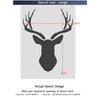 Deer Head Stencil for Decorative stencils DIY Easy home decor Nursery