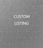 Custom listing for Shah