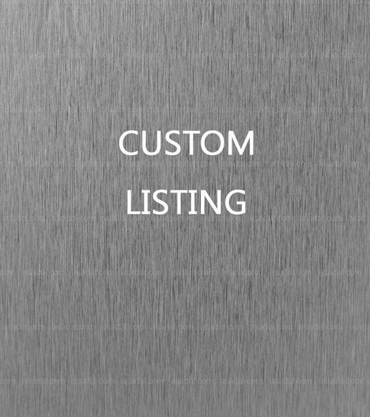 Custom listing for Crystal Meyers