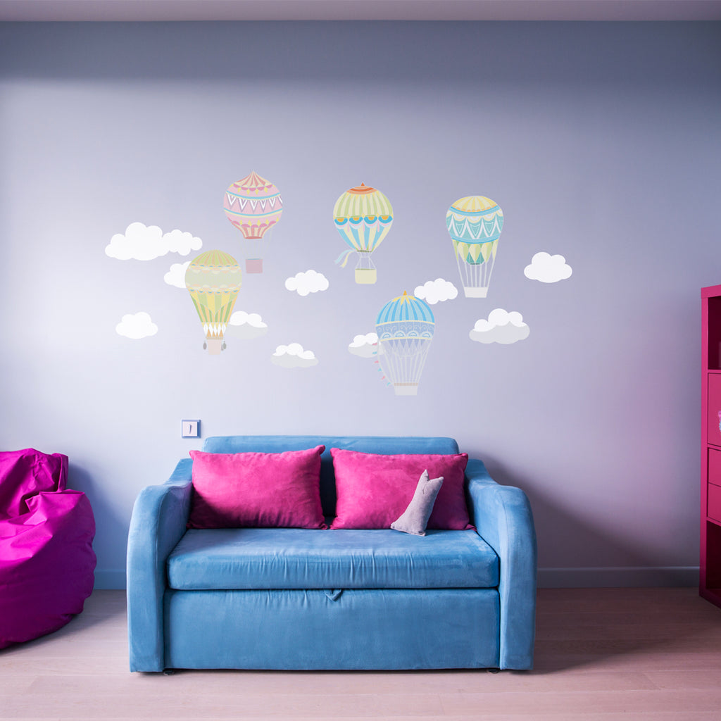 Balloon Party Fabric Wall Decals  iStickup Wall Stickers – iStickUp