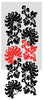 Flower Hibiscus Allover Stencil Pattern for Easy wall decor Reusable stencil