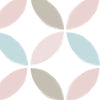 Diamond Circle Peel 02 & Stick Repositionable Fabric Wallpaper